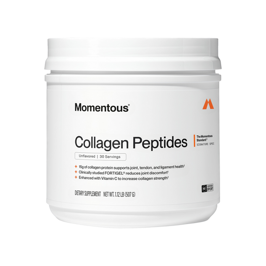Momentous Grass-Fed Collagen Peptides Powder, Fortigel & Vitamin C